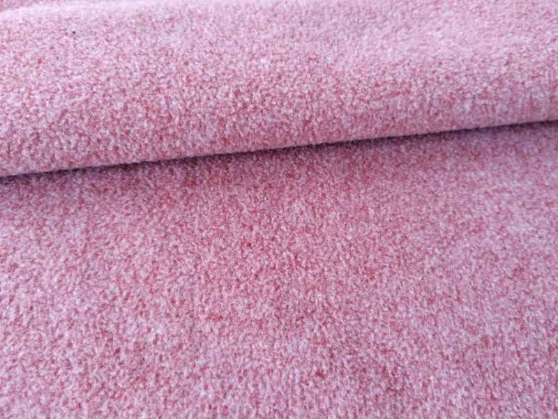 Polyester Melange Micro Polar Fleece Wholesale High Quality Knitted Fabric for Apparel Home Textiles