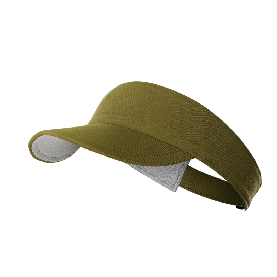 Wholesale Adjustable Custom Logo Lightweight Quick Dry Sun Sports Cap for Women