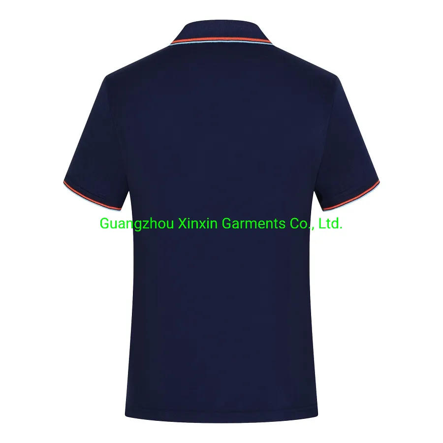 Piqué de algodón personalizado de alta calidad, venta al por mayor, con logotipo bordado, Polo de manga corta con tapeta personalizada para hombre