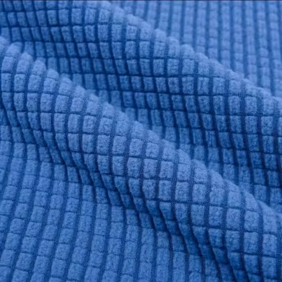 Precio de fábrica 100% poliéster Jacquard Micro Polar Fleece para prendas de vestir y textiles para el hogar
