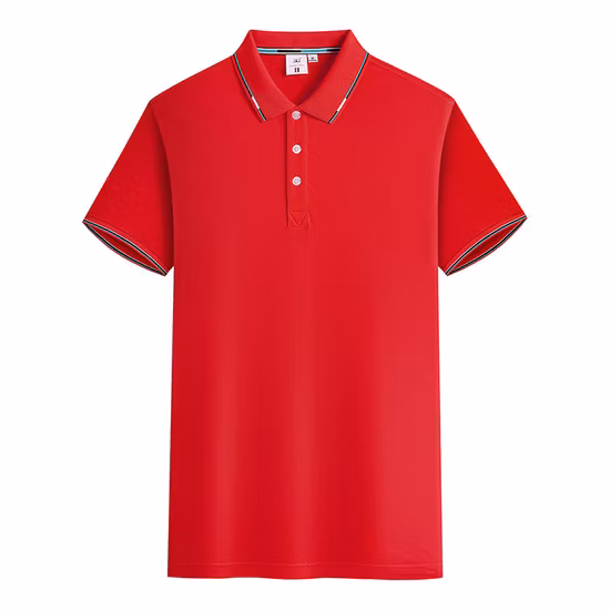 Camiseta de algodón lavada con bordado de poliéster de piqué en blanco liso de color sólido con logotipo personalizado de promoción de ventas