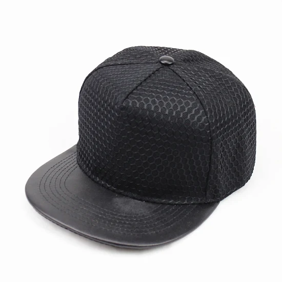 Venta al por mayor, gorra publicitaria personalizada con logotipo bordado impreso, gorra de béisbol de Hip Hop con visera plana para viajes al aire libre