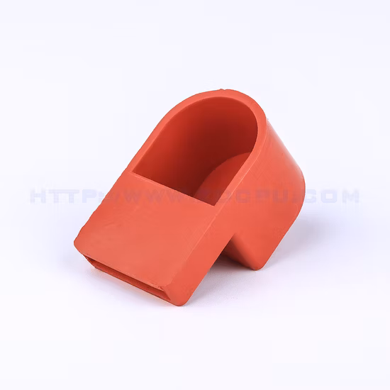Funda protectora en forma de bota, cubierta de terminal de batería de aislamiento de PVC de plástico de caucho para motocicleta/coche